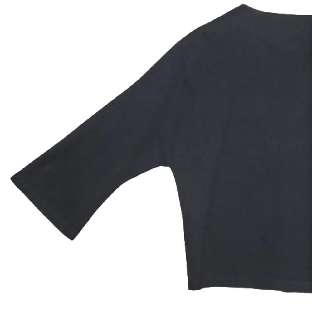 Dor Dor Couture by Anthropologie Colored Grommet Cropped Denim Jacket Sz M